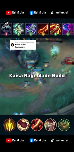 Ultimate Kaisa Rageblade Build in League of Legends Wildrift