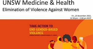 UNSW Medicine & Health: Elimination of Violence Against Women | UNSW Sydney