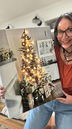 7.8K views · 121 reactions |  HOT DEAL ALERT! You can snag an 11x14 canvas print at Walgreens for just $9.99 right now  It’s the perfect time to grab one and try this easy DIY Light-Up Christmas Canvas!  Just poke small holes, add fairy lights to the back, and you’ve got glowing holiday decor (or a thoughtful handmade gift!). ✨ Comment CANVAS and we’ll DM you the deal detials + DIY how-to!  | Hip2Save | Facebook