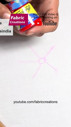 8.7K views · 92 reactions | HOW TO PAINT on fabric with acrylic colours | Fabric Creations | Facebook
