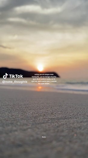 Reflexiones de tranquilidad: Estoy en mi mejor etapa