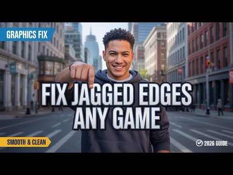 Jagged Edges Fix for Any Game | Smooth Graphics Guide (2026)