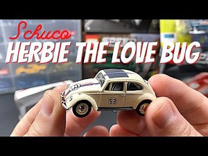 Herbie the Love Bug 1:64 Diecast Car from Schuco