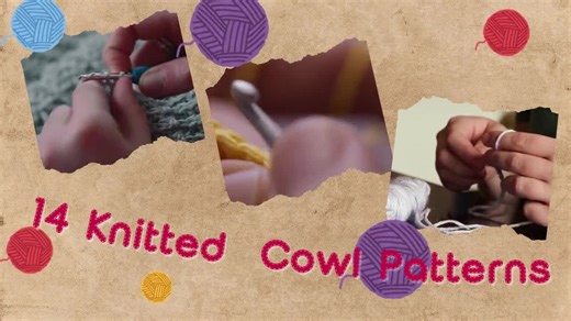 14 Knitted Cowl Patterns PDF, Easy Neck Warmer Scarf Set, Modern Winter Knit Accessories, Beginner Friendly Pattern - Etsy