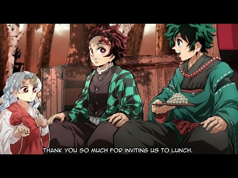 My Hero Academia x Demon Slayer Crossover Comic Dub
