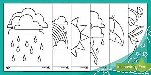 My First Weather Colouring Pack
