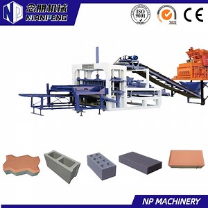 [Hot Item] CE Approved Standard Seaworthy Packing Concrete Making Machine Fully Automatic Block Production Line