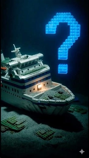 Estonia: The Ferry That Vanished in the Dark 🌊 | #lego #history #shorts