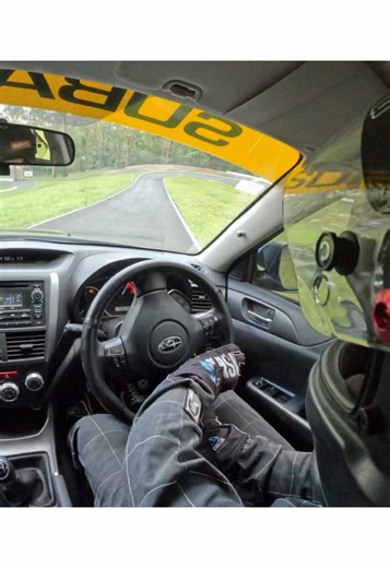 Amazing Stunt Driving in a Subaru: Driver's Perspective