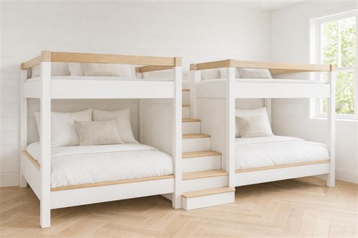 Heavy-duty Bunk Bed Plans | Strong DIY Wood Frame for Twin, Full & Queen | PDF Download - Etsy