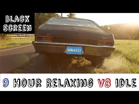 9 Hours of Relaxing V8 Engine Idle (Sleep, Study, White Noise)