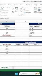 Excel Data Table Explained Simply — Boost Your Productivity #Excel #datatable