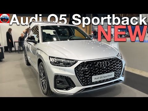 NEW 2023 Audi Q5 Sportback - Visual REVIEW exterior & interior (Lyon Auto Show)