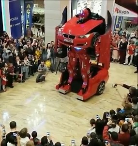 1.5K views | A Turkish company called Letrons has created a real-life Transformer using a BMW car, and the best part is, it's drivable! 朗烙 | SADC TV | Facebook