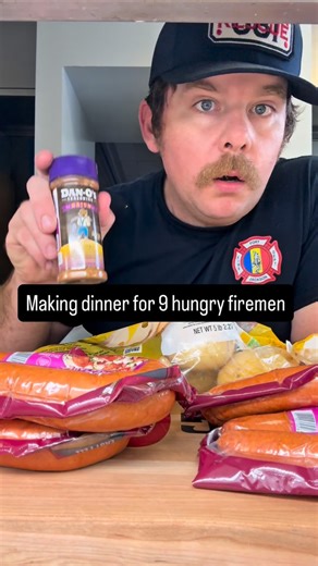 Nicholas Hammond on Instagram: "Swamp potatoes and biscuits is on the menu tonight at the firehouse! #fyp #dinner potatoes #danosseasoning #danospartner"