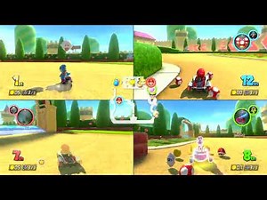 Mario Kart 8 Deluxe - Moon Cup (Game #60) [Friends Match] [4 Players] [150cc] [Grand Prix]