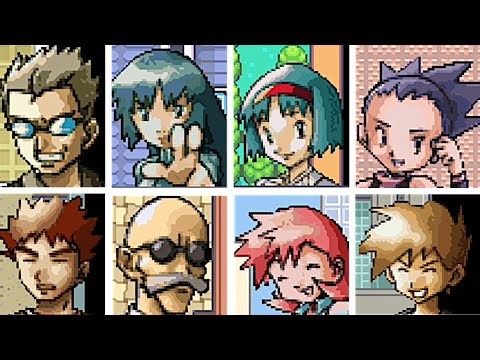 Pokemon Crystal Advance Redux💧(GBA) - All Kanto Gym Leader Battle (Postgame)