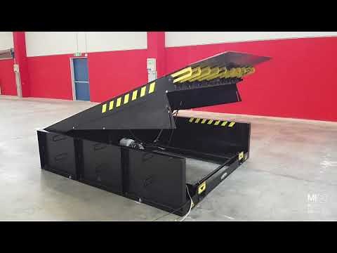 Hydraulic dock levelers for loading bays and warehouses