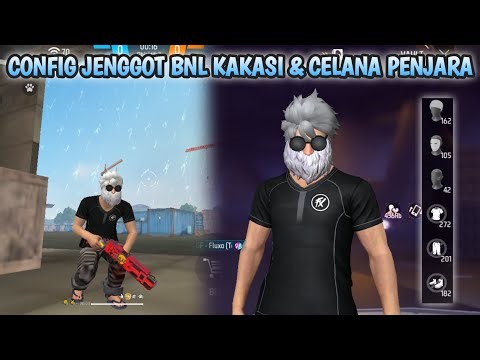 CONFIG JENGGOT BNL RAMBUT KAKASI PUTIH & CELANA PENJARA