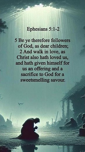 Bible Verse - Ephesians(5:1-2) KJV, #Jesus #Bibleshorts #Bibleverse,#faith,#today