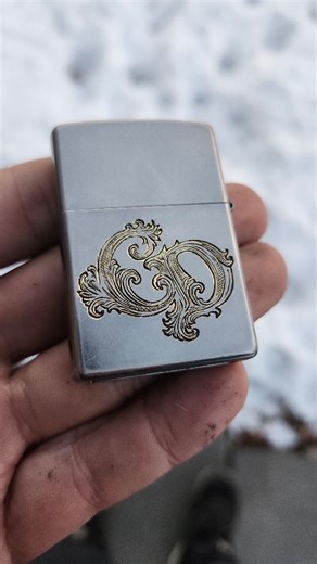 One of the last projects of 2025 - A hand engraved zippo for my father. He's usually an "I don't need anything" kinda guy when it comes to gifts but it makes it that much special to get/make him things he's actually going to use. He's a legend and every legend deserves something nice. Even if they never ask for it. #handcrafted #handengraving #engraving #zippo #zippolighter #brooklyn #newyork #brooklynbridge #monogram | JDritto Customs