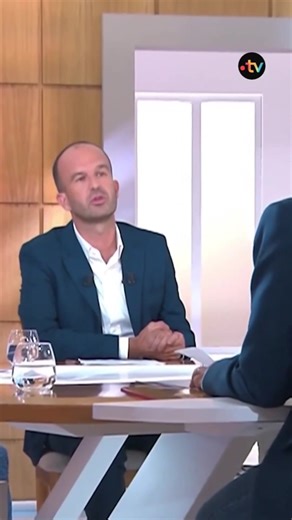 1.1M views · 29K reactions | Bompard atomise Patrick Cohen au sujet de la présence du drapeau israélien aux côtés du drapeau palestinien sur la Tour Eiffel. | Oumma.com | Facebook