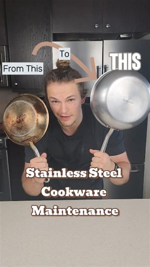 How to Clean Stainless Steel Pans