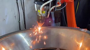 1.2K views · 11 reactions | Check out how our high precision KUKA robot is used for laser cladding to repair worn out edge of a grain grinder with a harder material to increase hardness and improve durability! Thanks to our official system partner, PT Laser Indonesia Multiteknik for choosing KUKA as a successful example in using our robotic technology for laser cladding process. #KUKA #KUKAIndonesia | KUKA | Facebook