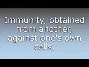 What does Alloimmunity mean?