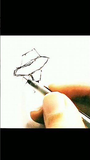 easy way step by step draw with pen sketch art