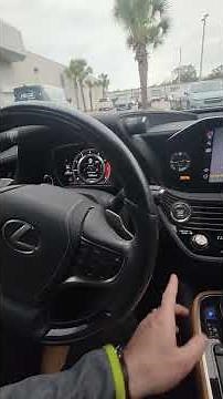 Turning Off Easy Exit Mode In The Lexus LS500