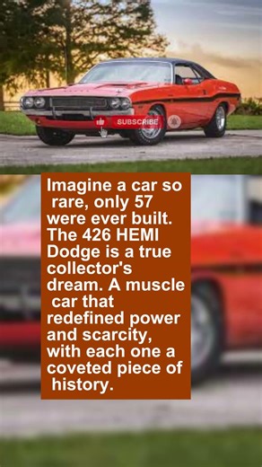 "Only 57 of These 426 HEMI Dodges Were Built"