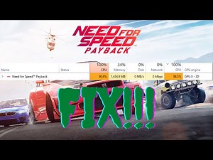 nfs payback 100% cpu usage fix | How to easily solve it | 100% WORK