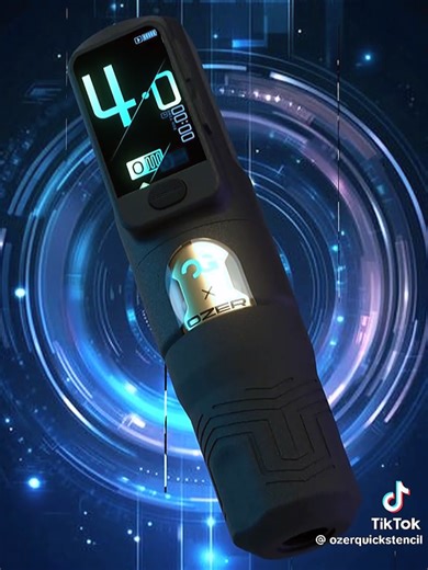 Ozer tattoo pen Voltage 5~12V Battery capacity 2300 mAh Speed 12V /10500Rpm Working time 10 hours Stroke 4,2mm Length 131,5mm Grip 31mm / 33,5mm/ 41,5mm #etatto.gr #tattoosupplies # #tattoomachines #pmu @Ozer Quick Stencil