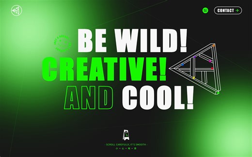 拿了个🥇国际小奖🥇，我的个人网站演示🟢