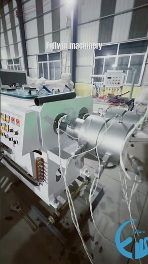 Dual PVC 63mm pipe machine #extruder #machine #extrusion #plastic #factory #PVC #pipe