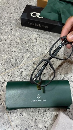 Lenskart John Jacobs Stylish Eyeglasses Unboxing | Lenskart Computer Glasses #lenskart #shorts