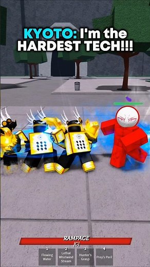MONSTER GAROU vs GAROU hardest techs in TSB #thestrongestbattlegrounds #roblox #tsb