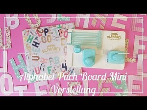 Alphabet Punch Board Mini || Vorstellung