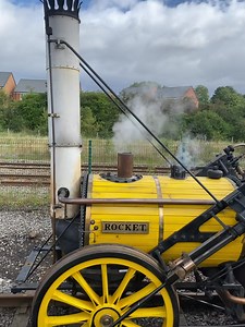 3K views · 223 reactions | This weekend Locomotion will have a steam hauled passenger carriage service using our Rocket replica. Tickets are available from the welcome desk at the museum upon arrival. Tickets £3 each, 5 and under ride free. Subject to limited availability. Alongside free museum entry and parking. | Locomotion | Facebook