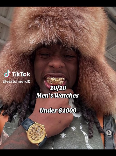 Top Men's Watches Under $1000 for Every Style