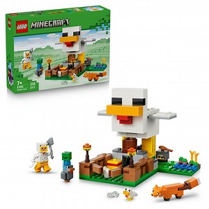 Buy LEGO Minecraft Chicken Farm Gaming Toy with Figures 21585 | LEGO | Argos