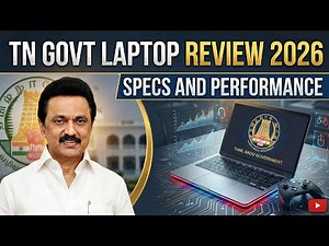 Tamil Nadu Government Laptop 2026 Review | Specs, Performance & Gaming Test [Tamil]