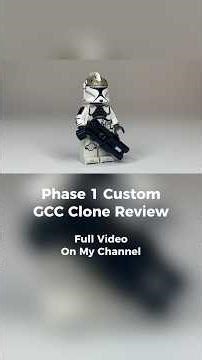 LEGO Custom Phase 1 Gunner | Grandpa Clone Customs