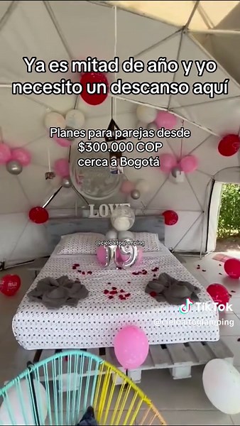 Escapadas románticas: Glamping cerca de Bogotá