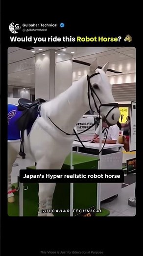 Japan Robot Horse Looks TOO Real! 🤯