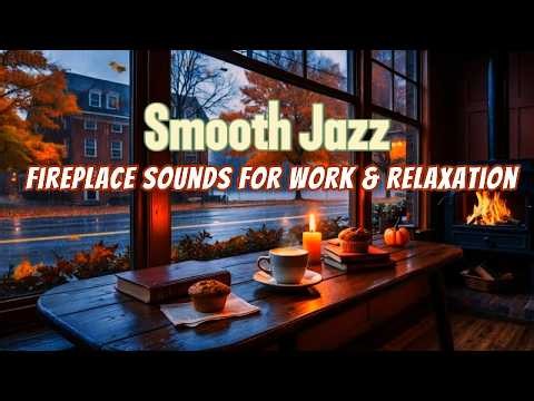 The Ultimate Winter Coffee Shop: 3 Hours of Relaxing Jazz & Fireplace