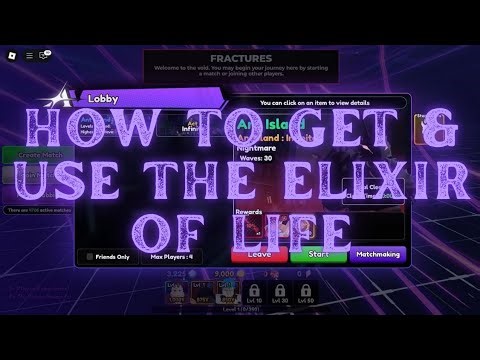 Roblox Anime Vanguards How To Get & Use The Elixir Of Life In Anime Vanguards Roblox