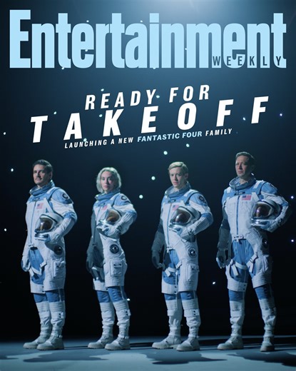Set on a whole new Earth, starring a quartet of prestige TV’s best, and bringing in the Devourer of Worlds, ‘The Fantastic Four’ is ready for re(launch) into theaters. Prepare for the arrival of Marvels’ First Family in our latest cover story. bit.ly/4cuNqmj 🎥: Marvel Studios | Entertainment Weekly