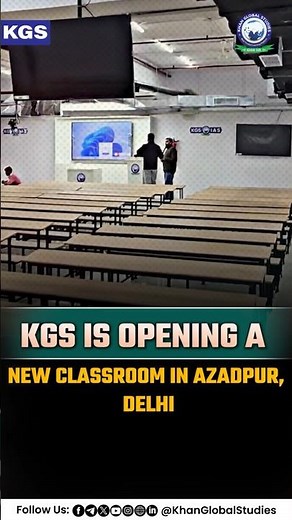 Introducing New KGS Offline Classroom for UPSC & NEET Aspirants ✨👏🎉 | Khan Sir #khansir #upsc #neet